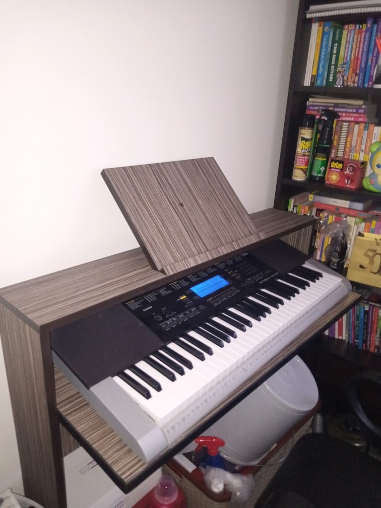 hiç kullanılmamış casio CTK-4400 - 4