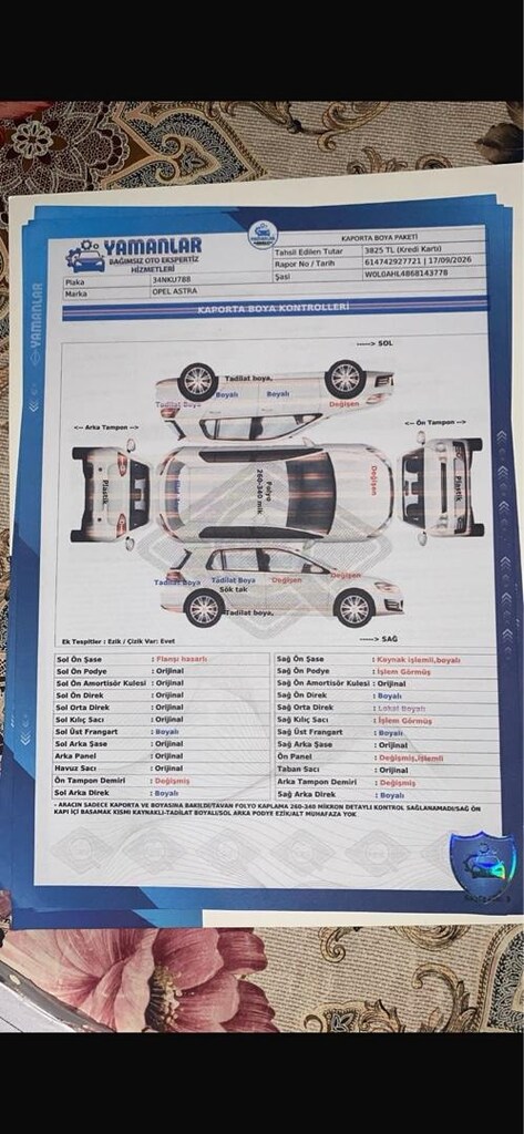 MEMURDAN 2006 OPEL ASTRA H 1.6 TWINPORT - OTOMATİK - 136.000 KM - 14