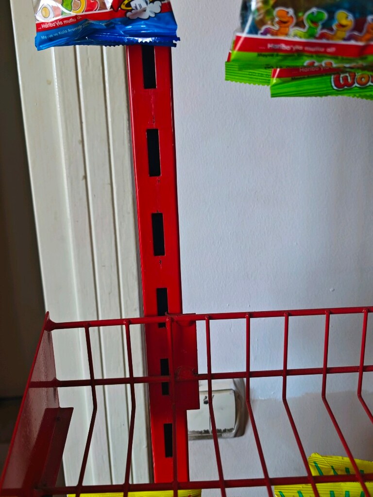 metal tel raf ürün standı - 3