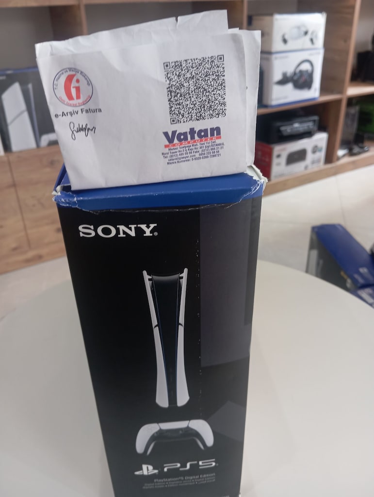 BİLKOM SONY TÜRKİYE GARANTİLİ PS5 SLİM DİGİTAL SÜPER FİYAT - 4