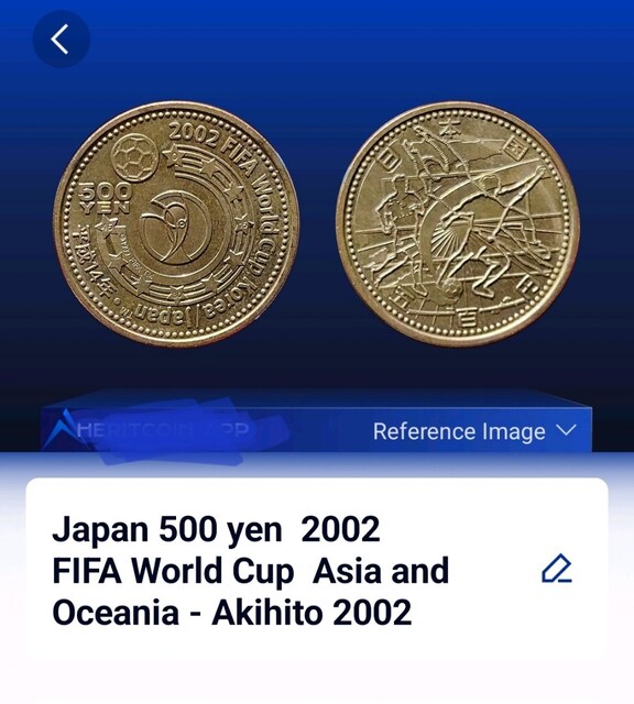 2002 dünya kupası hatıra parası