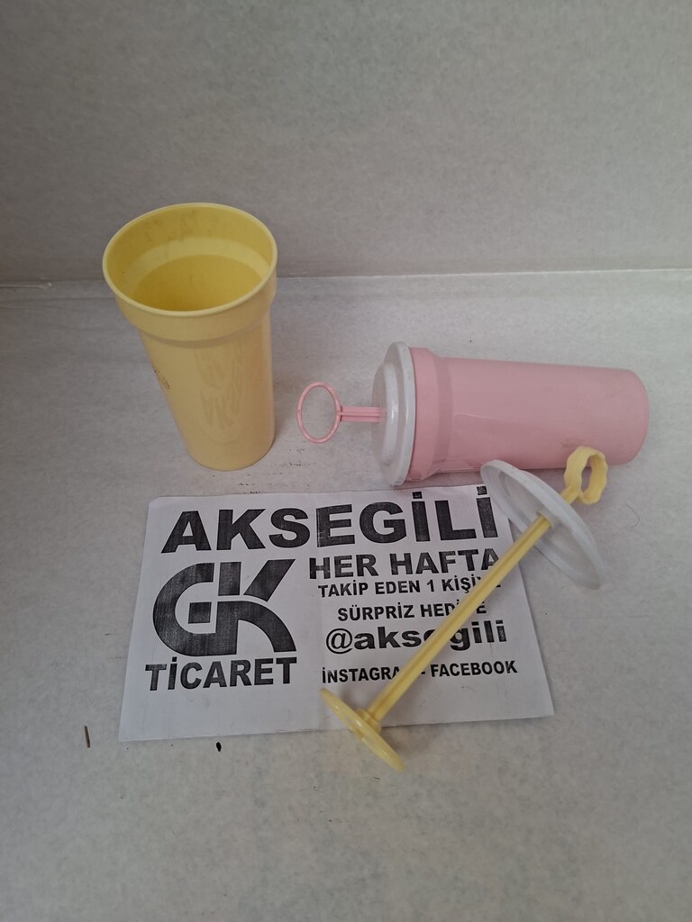 Sıfır Ayran Çırpma Bardağı 2 Adet İLN:73 - 3