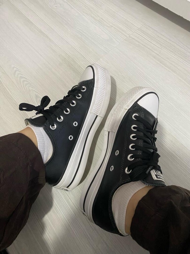 converse deri ayakkabı - 4