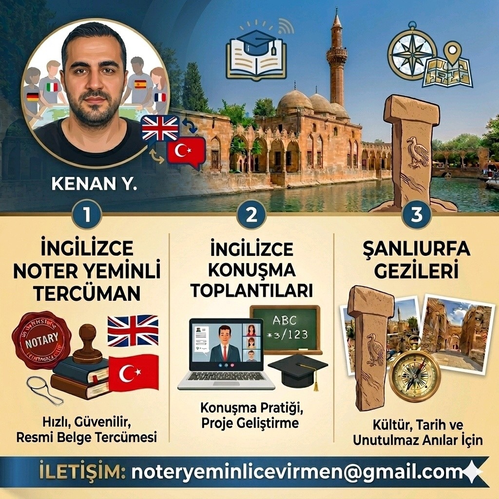 İngilizce Yeminli Tercüman