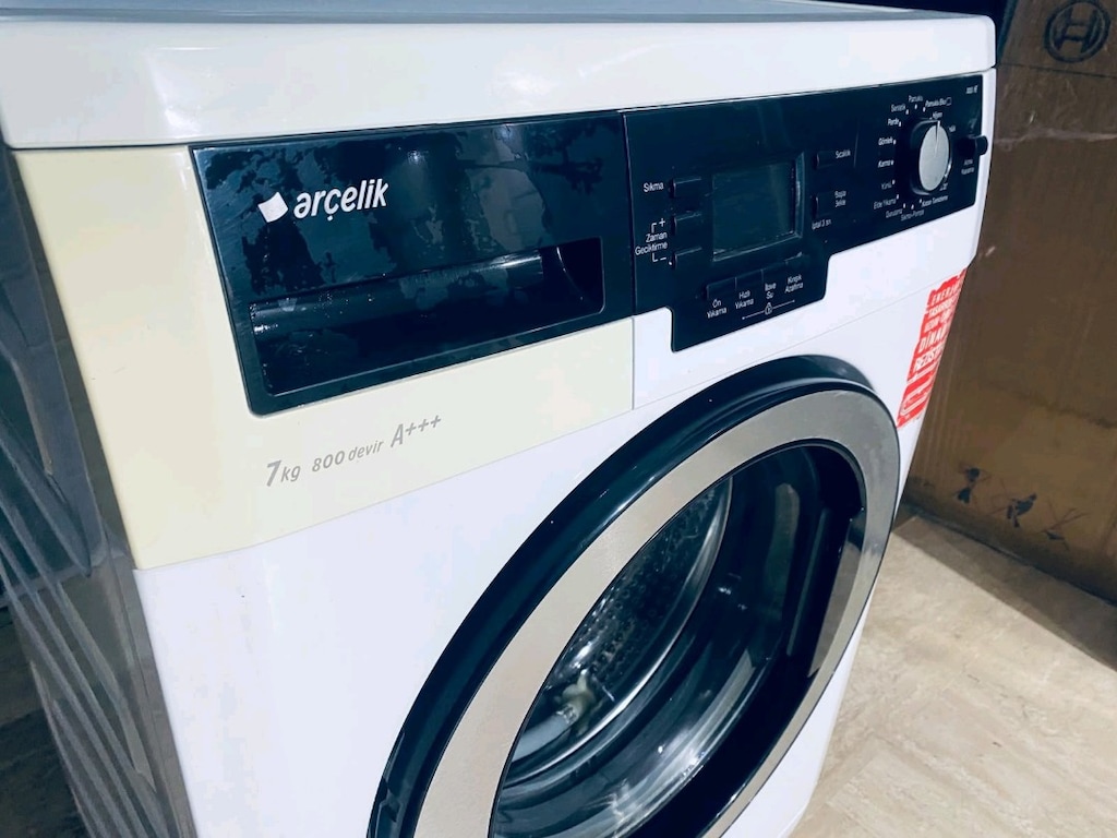 Arçelik marka 7 kg yıkamalı dijital ekran çamaşır makinesi - 6