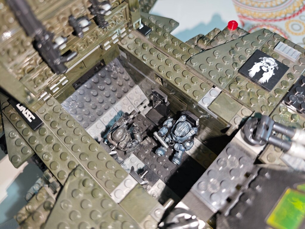 HALO UNSC Vulture Gunship eksiksiz (Lego) Mega Blocks - 3