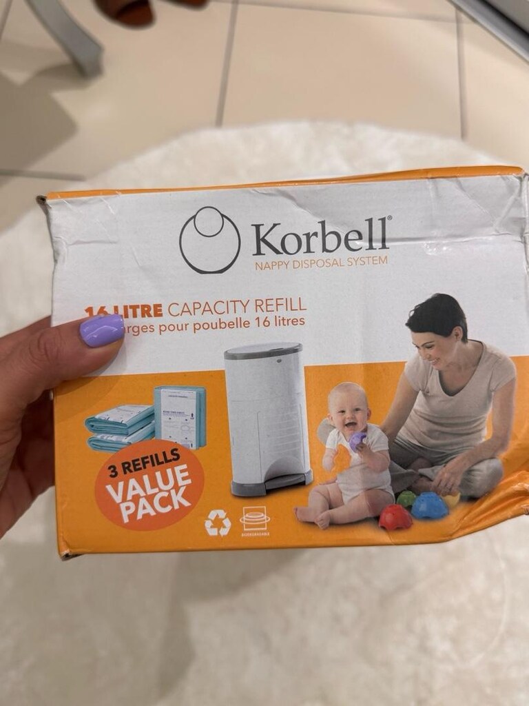 Korbell bebek bezi çöp kutusu - 4