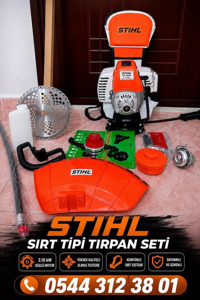 STİLH FR 480 TIRPAN MOTORU SIRT TİPİ SIFIR ÜRÜN