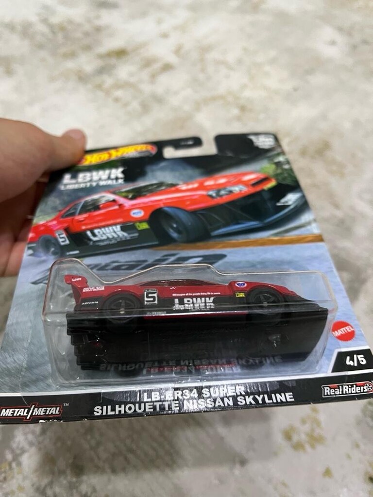 HOT WHEELS SİLHOUETTE NİSSAN SKYLİNE R34 - 3
