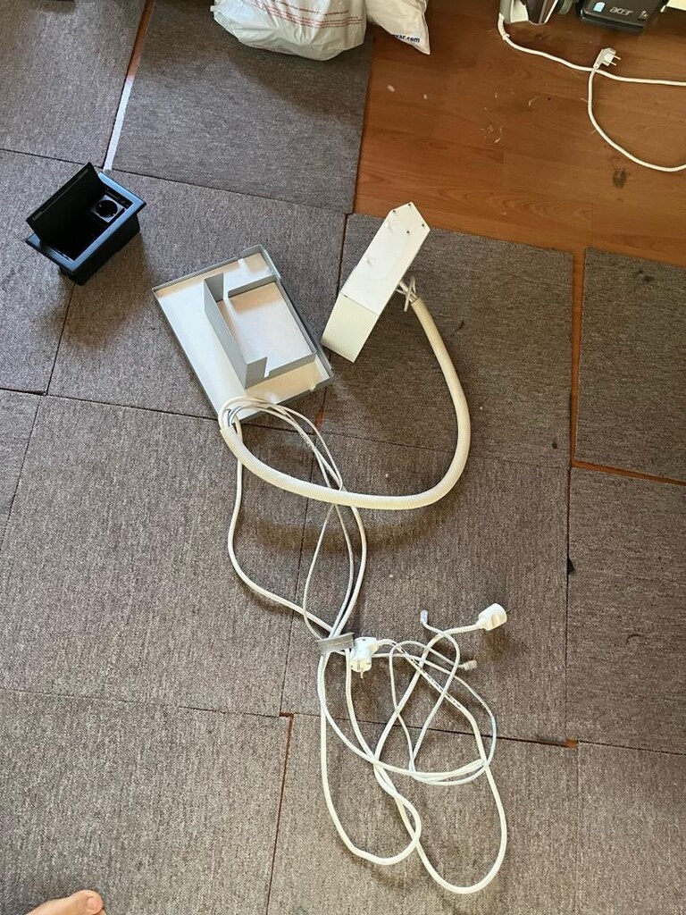 Masa üstü gömmeli kapaklı priz soket sıfır ürün - 8
