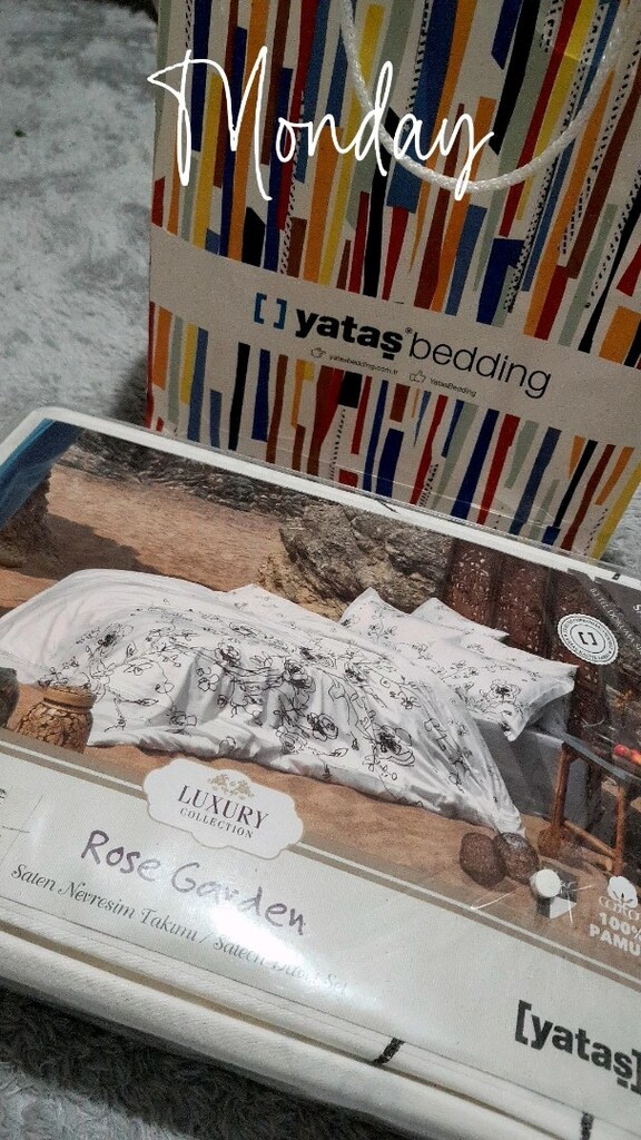yataş marka saten pamuk çift kişilik nevresim takımı - 2