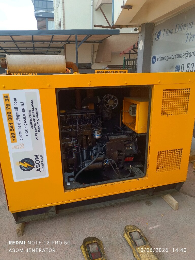 ASOM ORİJİNAL PERKİNS 46KVA FULL OTOMATİK DİZEL JENERATÖR KİRALIK - 7