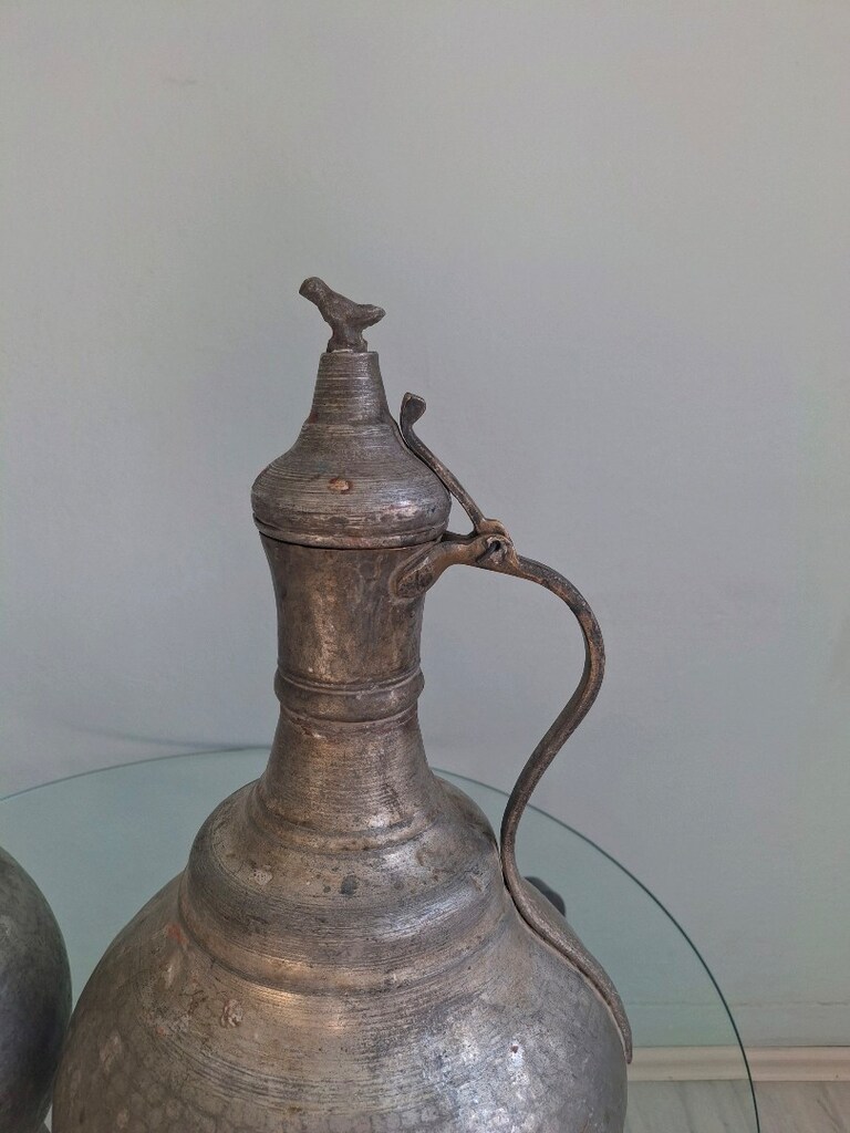 osmanlı bakır ibrik - 5