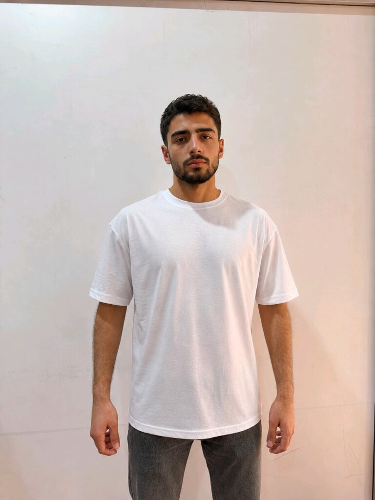 Baskılı Baskısız T-Shirt - 5