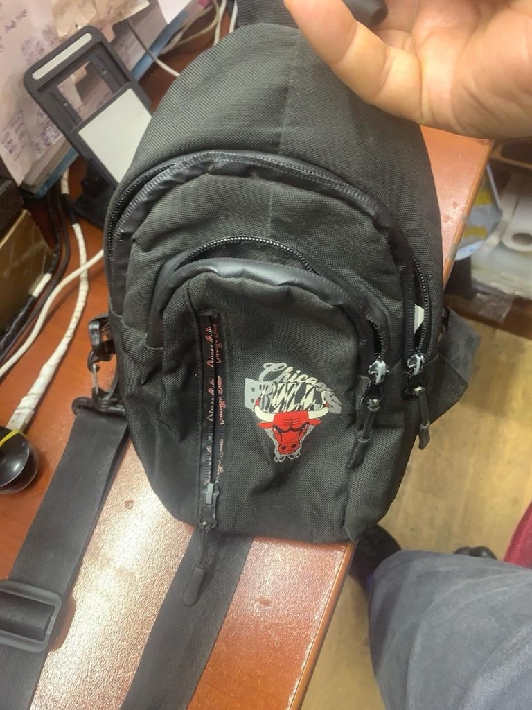 chicago bulls yan çanta sırt gezi seyahat ufak mini SIFIR