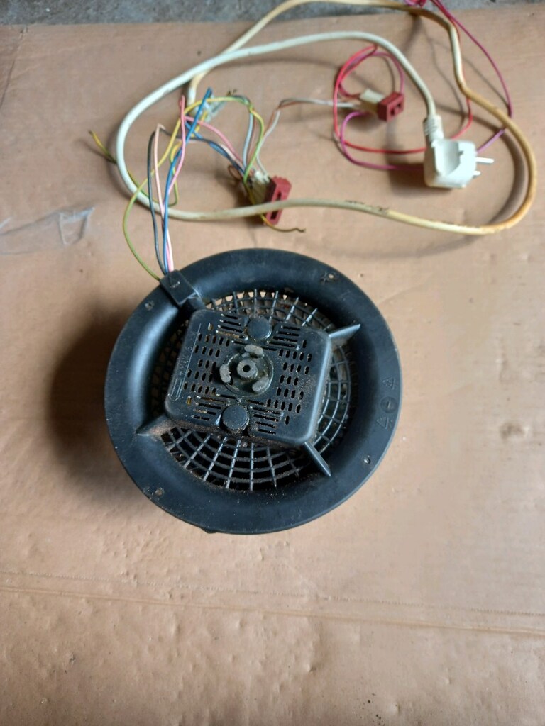 çalışır durumda aspiratör motoru. - 4