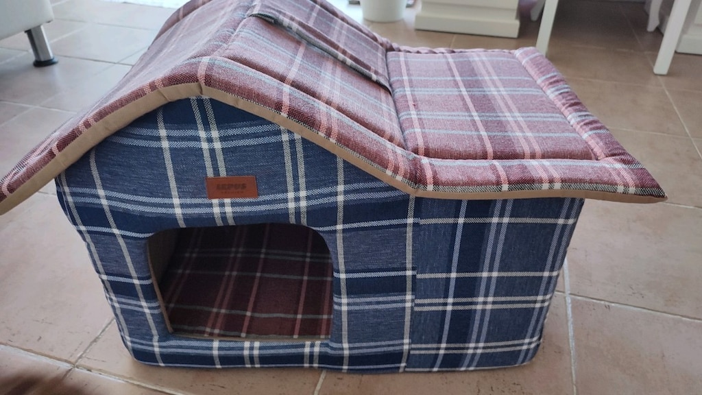 küçük ırk köpek yada kedi için kulübe yatak - 2