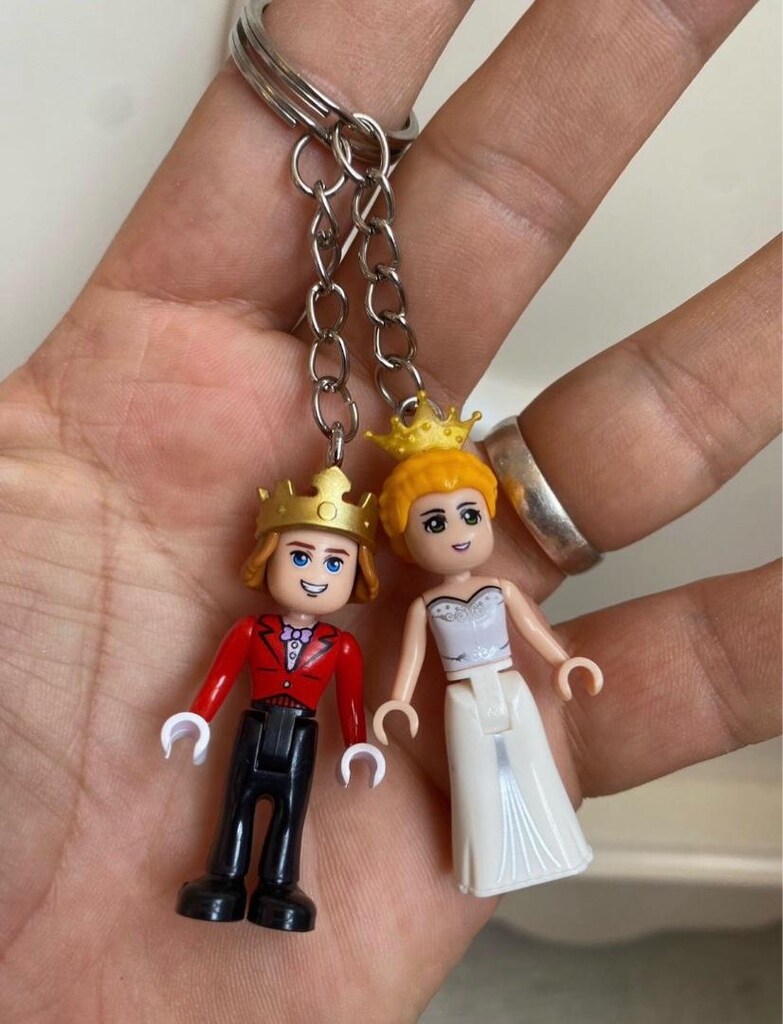 Lego Figürlü Anahtarlık Seti - 11