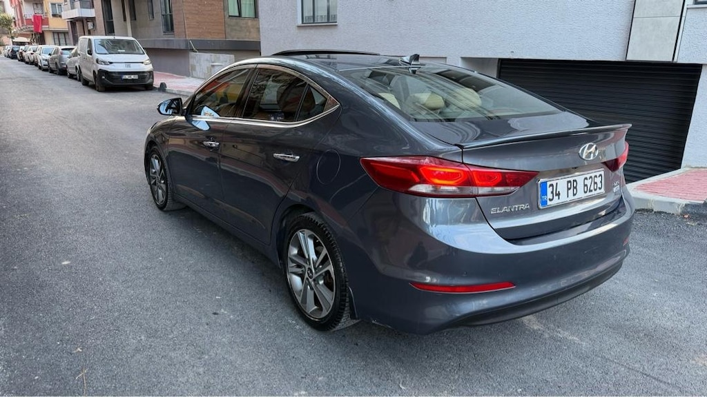 2016 HYUNDAI ELANTRA 1.6 CRDi ELITE PLUS SUNROOF OTOMATİK - 8