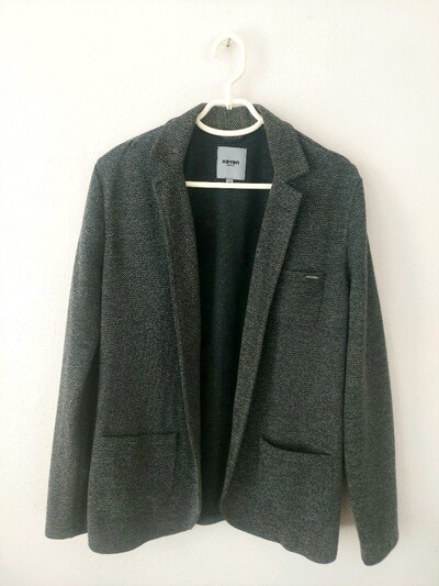 KOTON erkek Şal yaka blazer model hırka