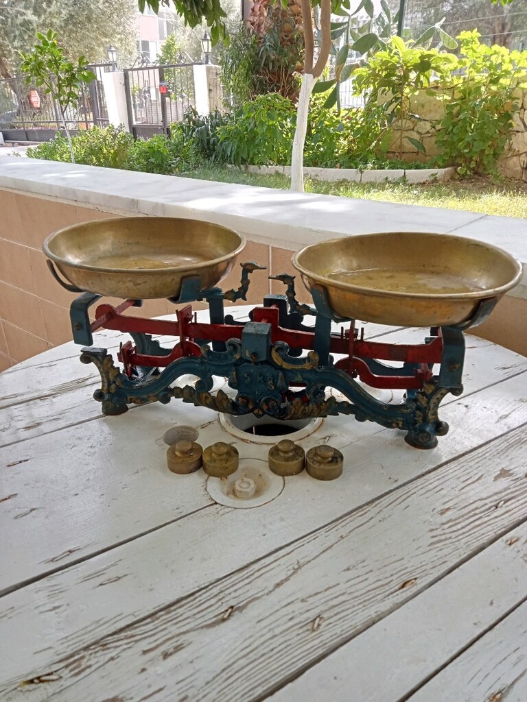 5 kg Eski Terazi Yer ALTINOLUK - 3