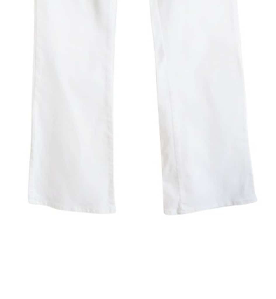 LC Waikiki Beyaz İspanyol Paça Stretch Kadın Jean Pantolon - 5