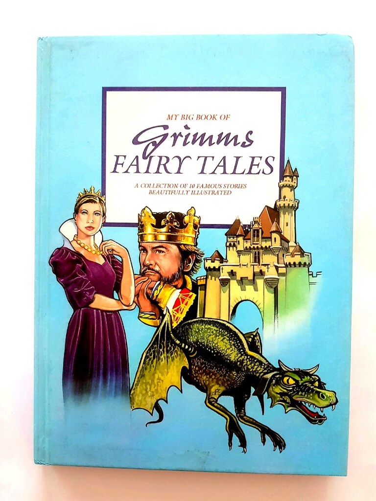 MY BIG BOOK OF Grimms FAIRY TALES, CİLTLİ BÜYÜK KAPAK