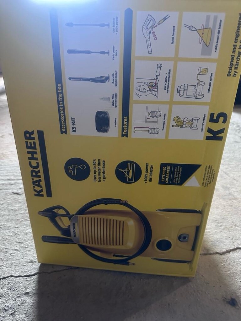 Karcher k5 145 bar Classic basınçlı yıkama makinası - 2