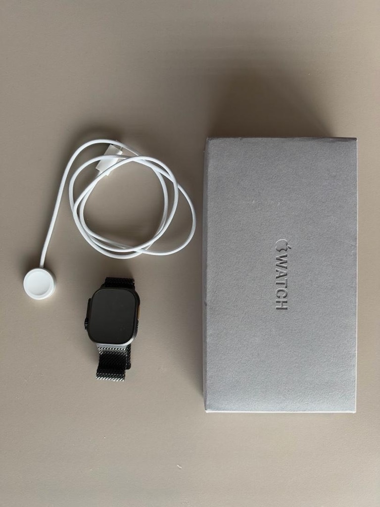 Apple Watch Ultra 2 Titanyum Milano Loop Kordon - 4