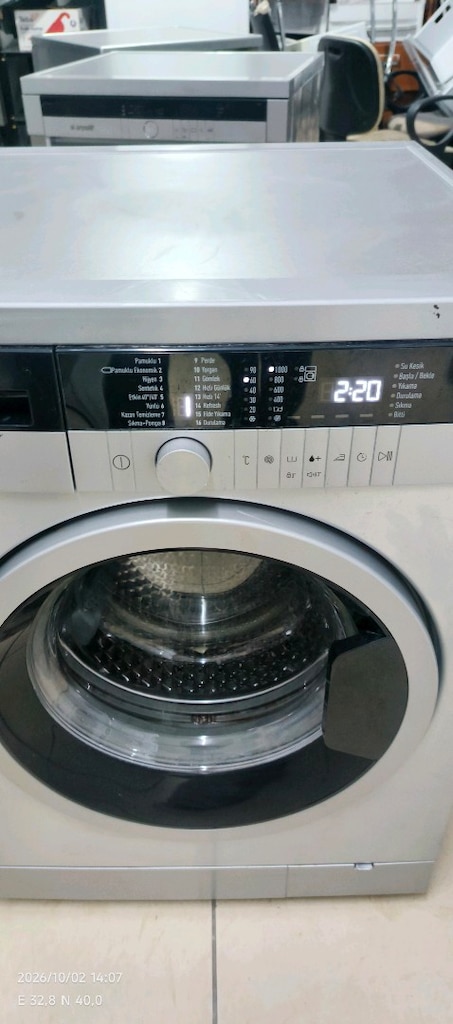 YENİ MODEL ARÇELİK PİYANO ÇAMAŞIR MAKİNESİ 9 KİLO BAKIML GRANTİL - 5