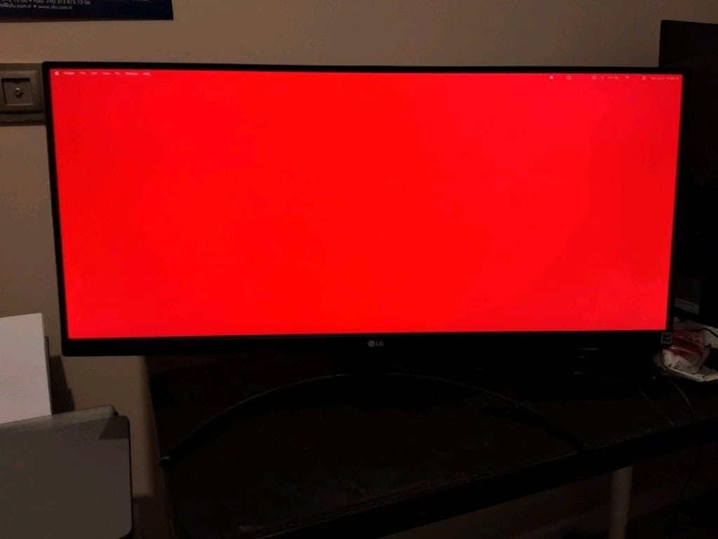 LG 29 inç geniş ekranlı monitör Temiz - 3
