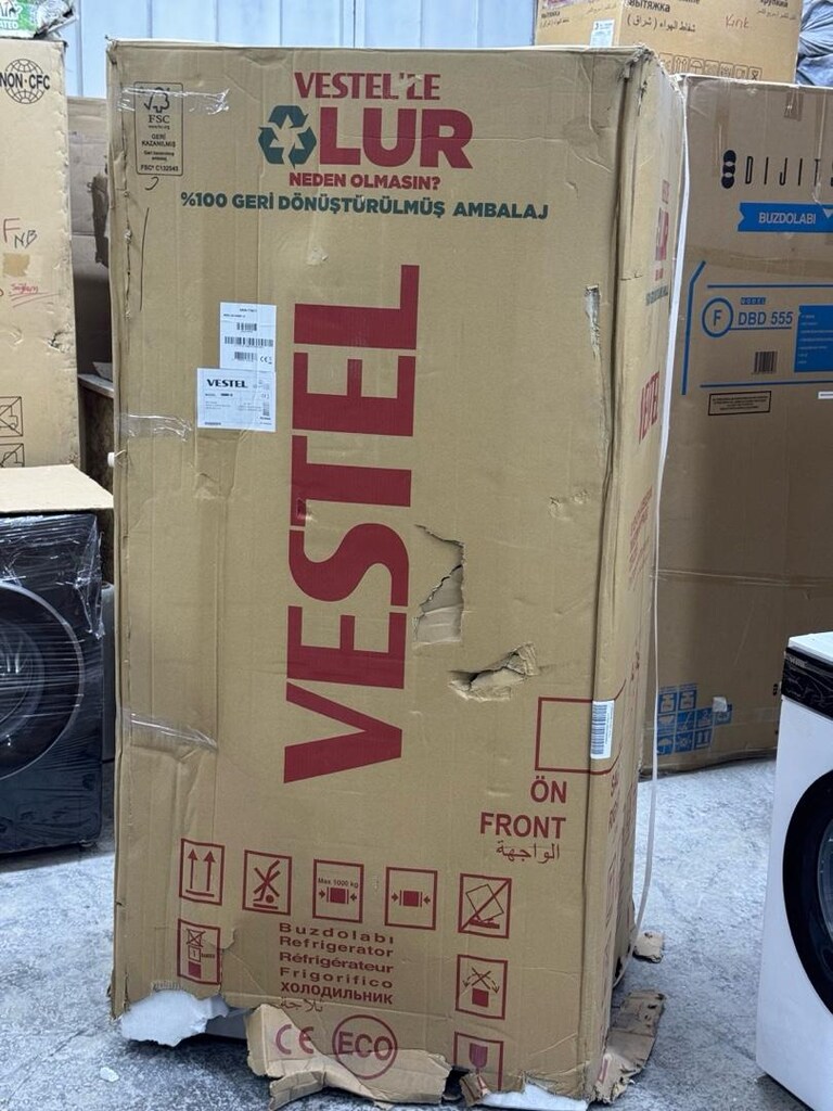 Vestel FD56001 EX Gardırop Tipi Buzdolabı 3yıl Vestel garantili - 5