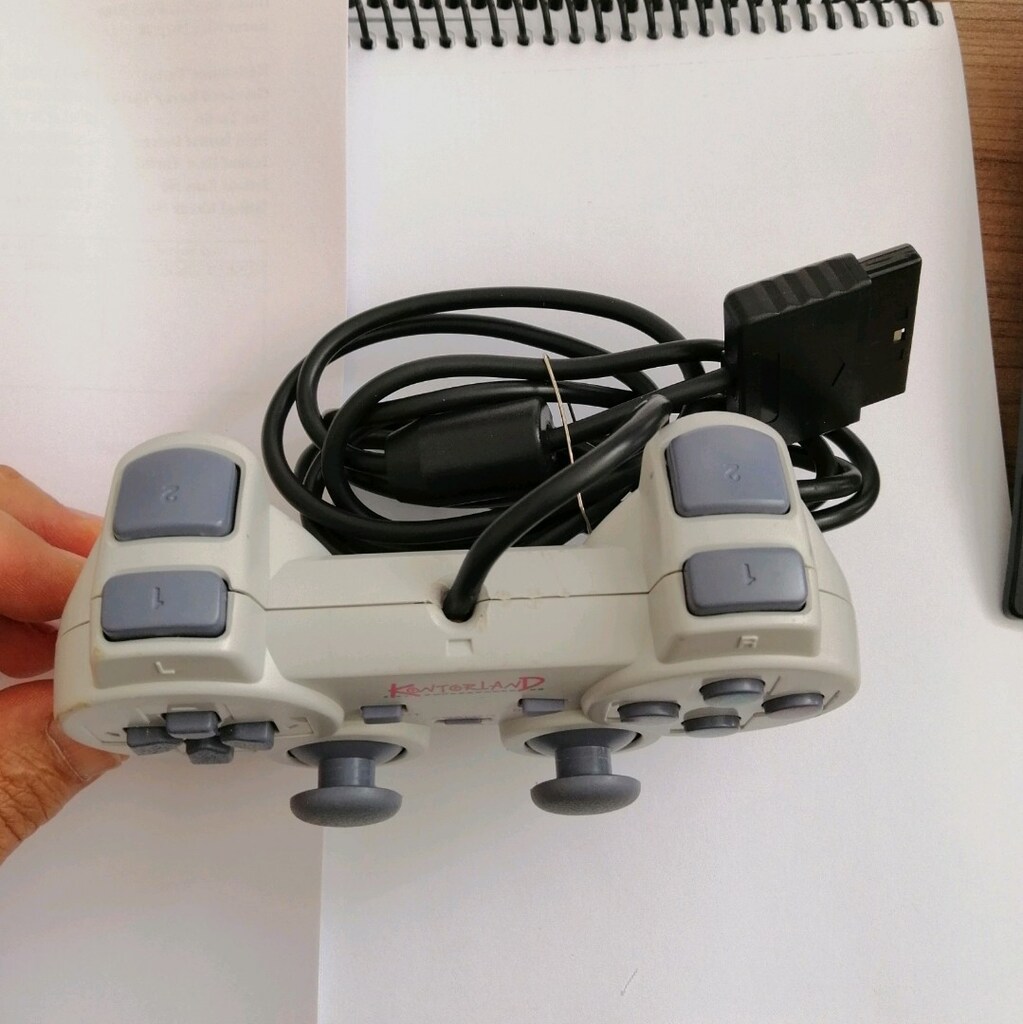 Sony PlayStation 2 (PS2) uyumlu KontorLand Kablolu Oyun Joystick - 2