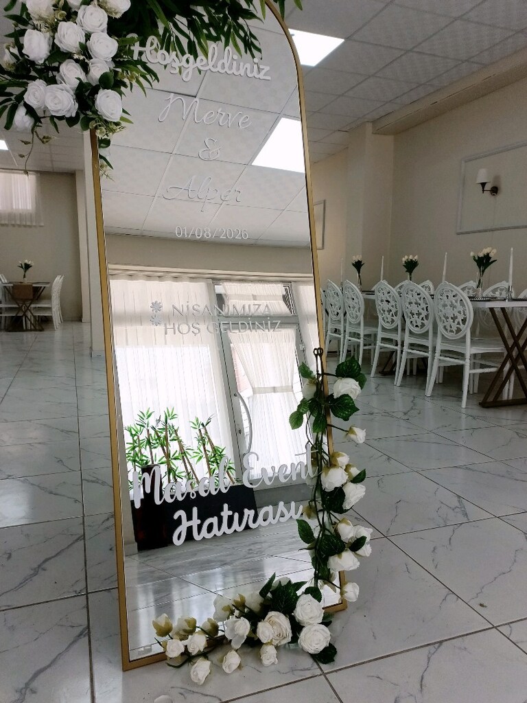komple satılık davet evi organizasyon malzemesi - 3