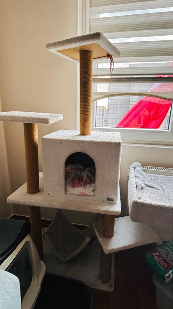 Çok Katlı Kedi Tırmalama ve Uyuma Ağacı – Kedi Evi - 2