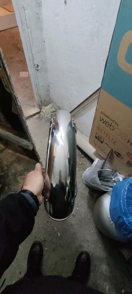 KÜBA ÇITA CG ORJİNAL KROM ÇAMURLUK - 3