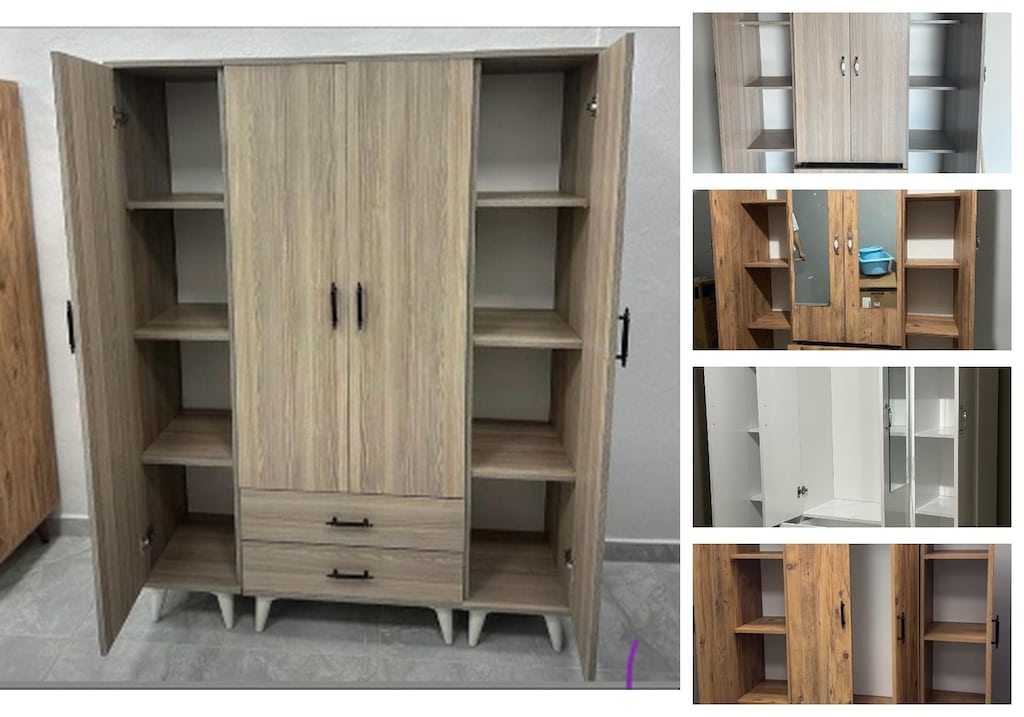 4 kapaklı elbise dolabı jfunqhwkwe - 3