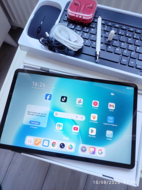 HONOR PAD X9A 128 GB/16 RAM TERTEMİZ+FULL SET