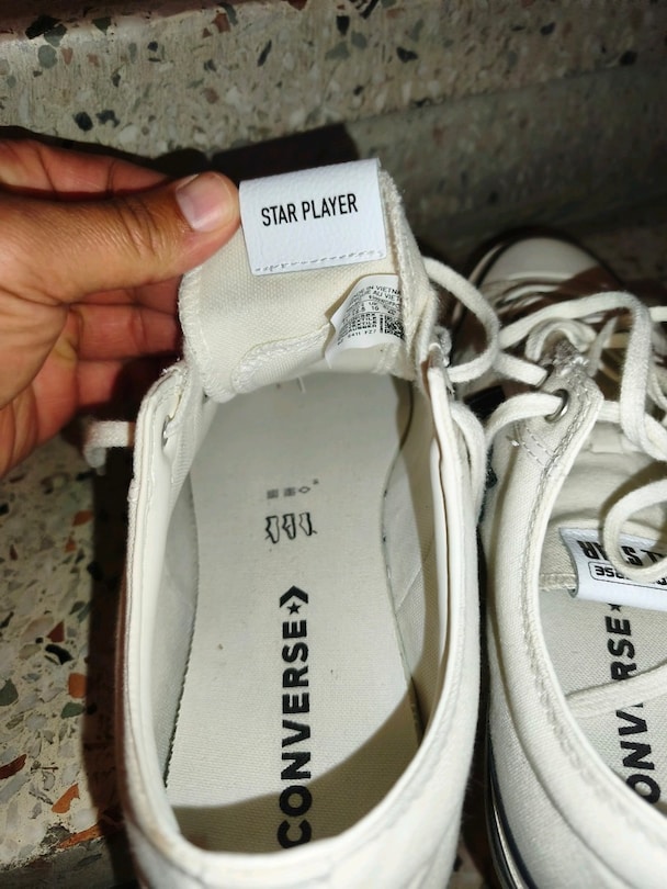 Converse 45 numara beyaz - 6