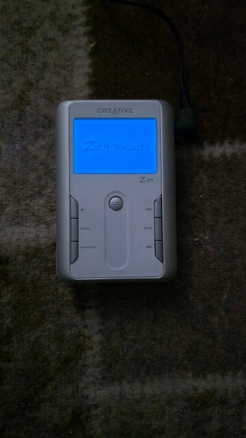 Creative Zen Touch 20gb mp3 çalar