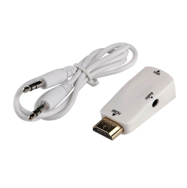 Alfais 4867 Hdmi To Vga Monitör Çevirici Dönüştürücü Adaptör