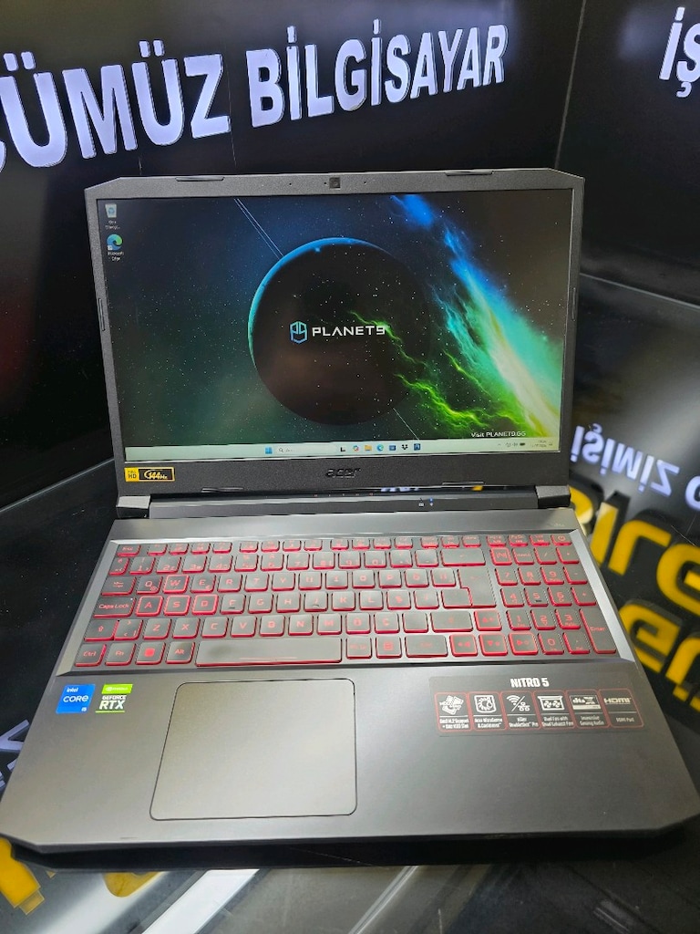 ACER NİTRO5 RTX3050 16GB RAM 512SSD 144 HERZ SİFİRDAN FARKSİZ - 2