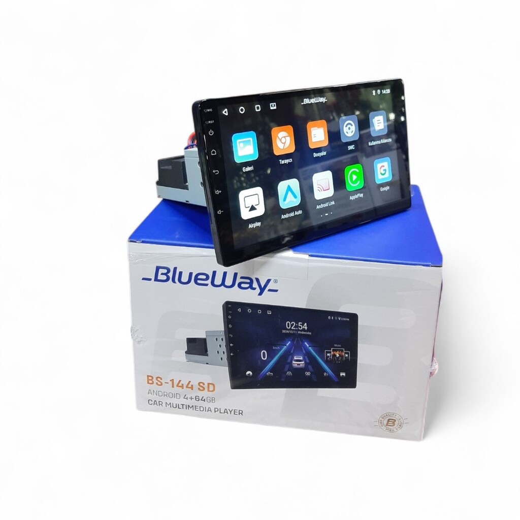 blueway bs-144sd 9 inç yarım kasa Android oto teyp - 3
