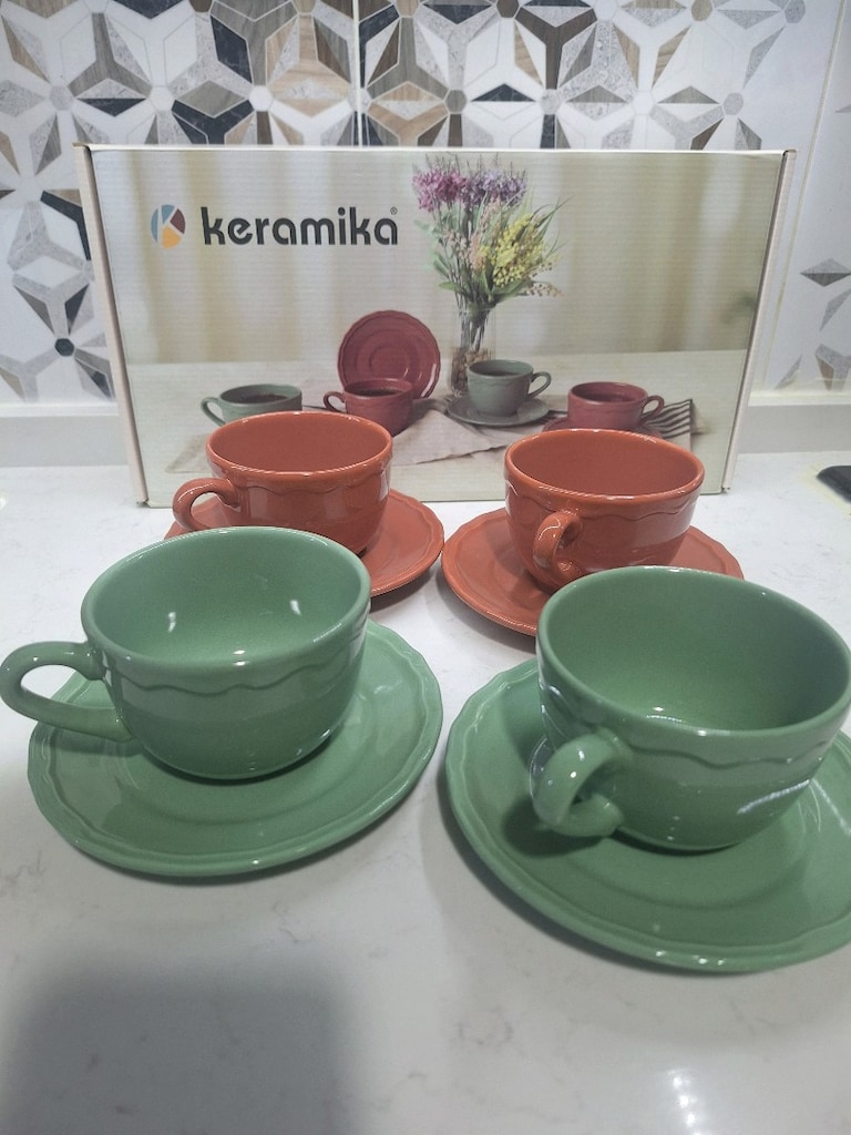 KERAMIKA 8 PARÇA ÇAY TAKIMI - 3