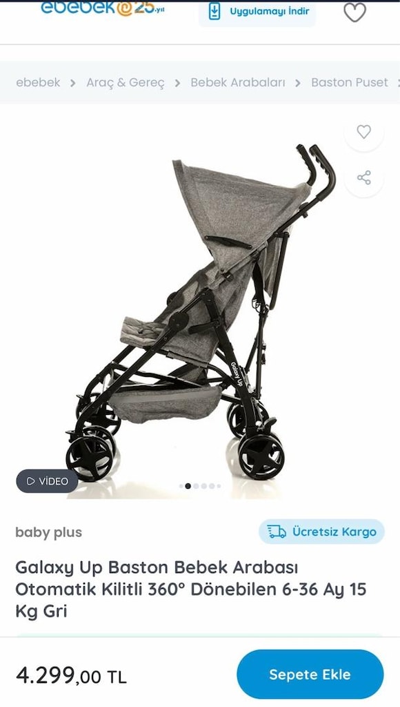Baston Bebek Arabası - 2