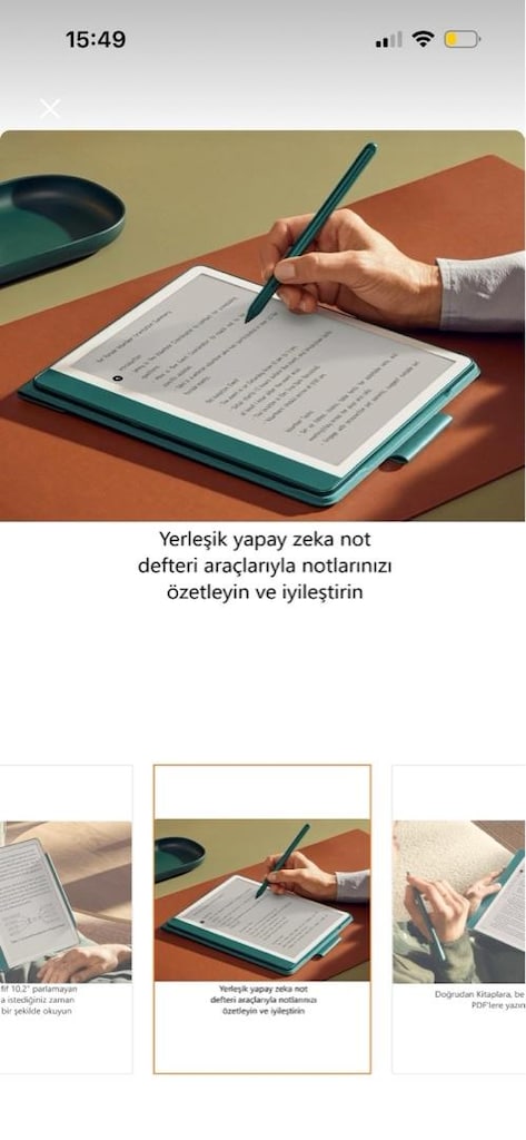 Sıfır Kapalı Kutu Amazon Kindle Scribe 2024-32GB+Premium Pen-Faturalı - 6