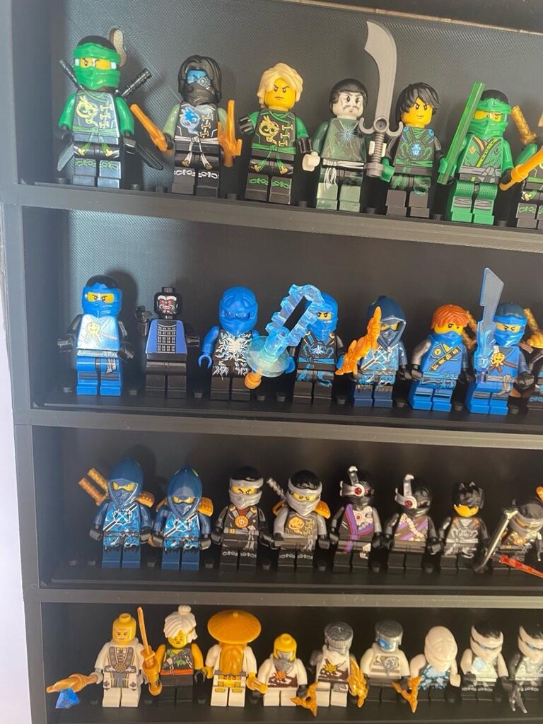 Lego Ninjago Minifigürleri ve Sergileme Stand - 13