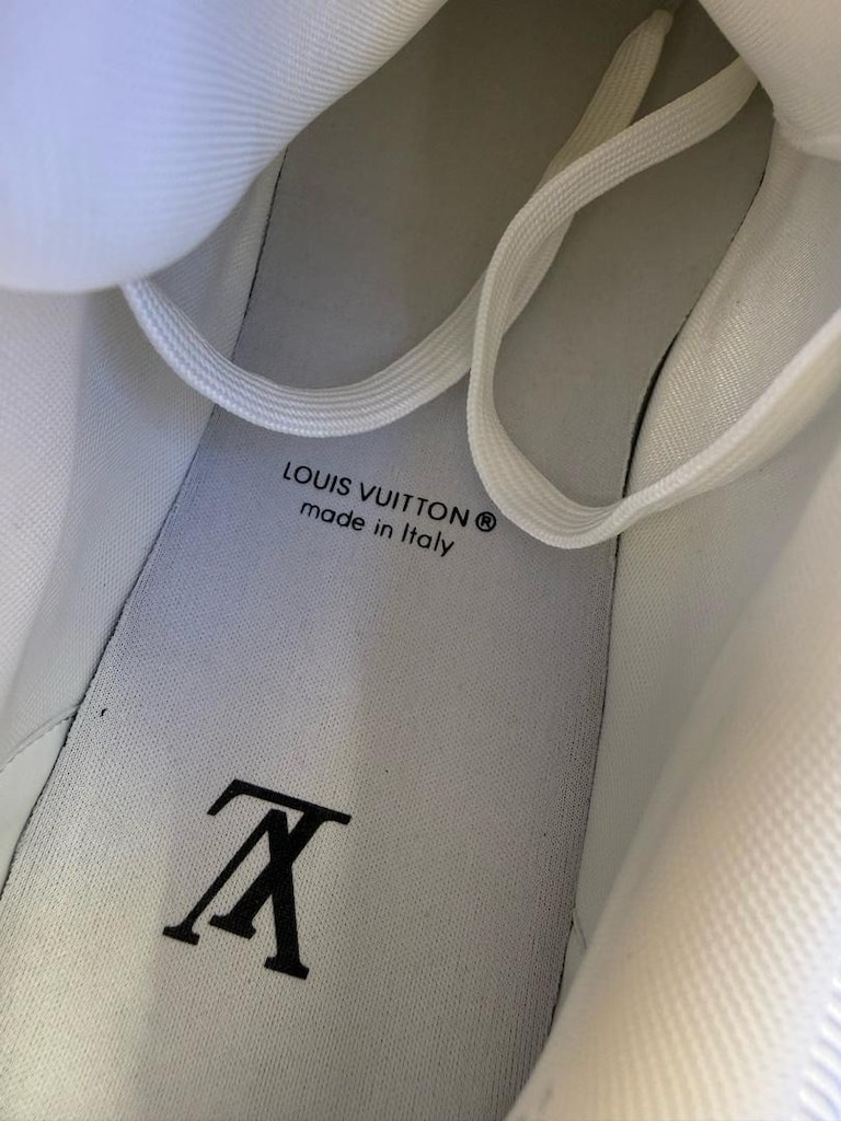 LV Trainer White Luxury Sneaker SIFIR 44 - 9