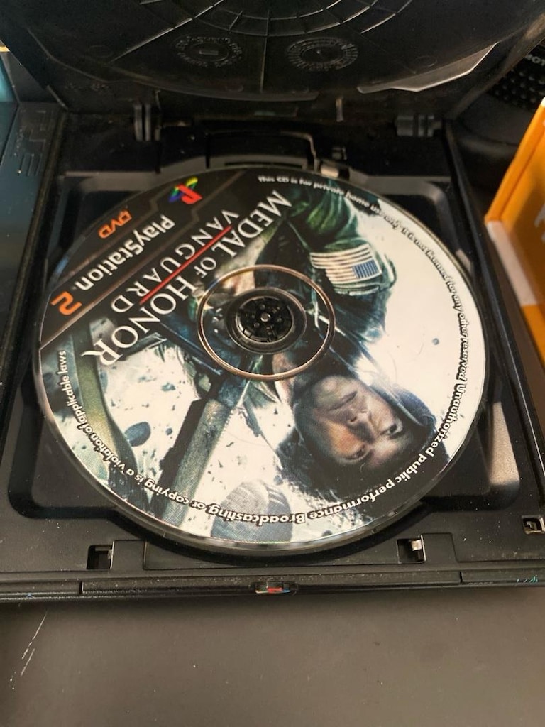 PS2 Slim SCPH-75004 Çift Kollu Set + Medal of Honor Vanguard - 12