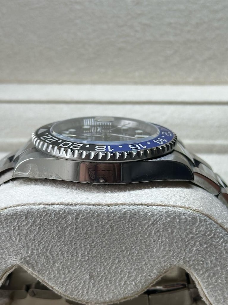 ROLEX GMT MASTER BATMAN CLEAN 3186 ETA - 4